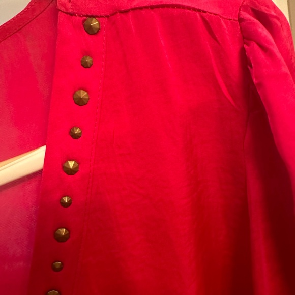 Vince Caputo Hot Pink Blouse - Picture 4 of 5